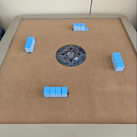 Mesa de Mahjong Automática Turca de Calidad Premium con Función de Barajado Suave para Entretenimiento Diario de Mahjong