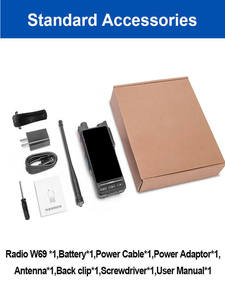 วิทยุสื่อสาร W69 ANYSECU 4G DMR ดิจิตอลและอนาล็อก, NFC, IP68, Zello Real PTT L806 - Product Image 5