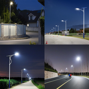 IP65 Rating All-in-One Solar Street Light Human Sensor ABS Material 6000K Daylight LED Remote Control Lithium Ion <strong>Battery</strong> <strong>1</strong>-Year - Product Image 6