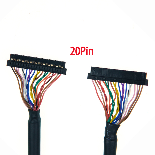 Factory Price Flat LVDS Cable with Both Ends JAE FI-S20S 20Pin  0.5mm 1.0mm Pitch Connector for Commercial Applications