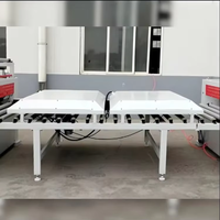 Machine de laminage à plat entièrement automatique haute performance pour films PVC et papier sur panneaux MDF ignifuges – Ligne de laminage à chaud et à froid