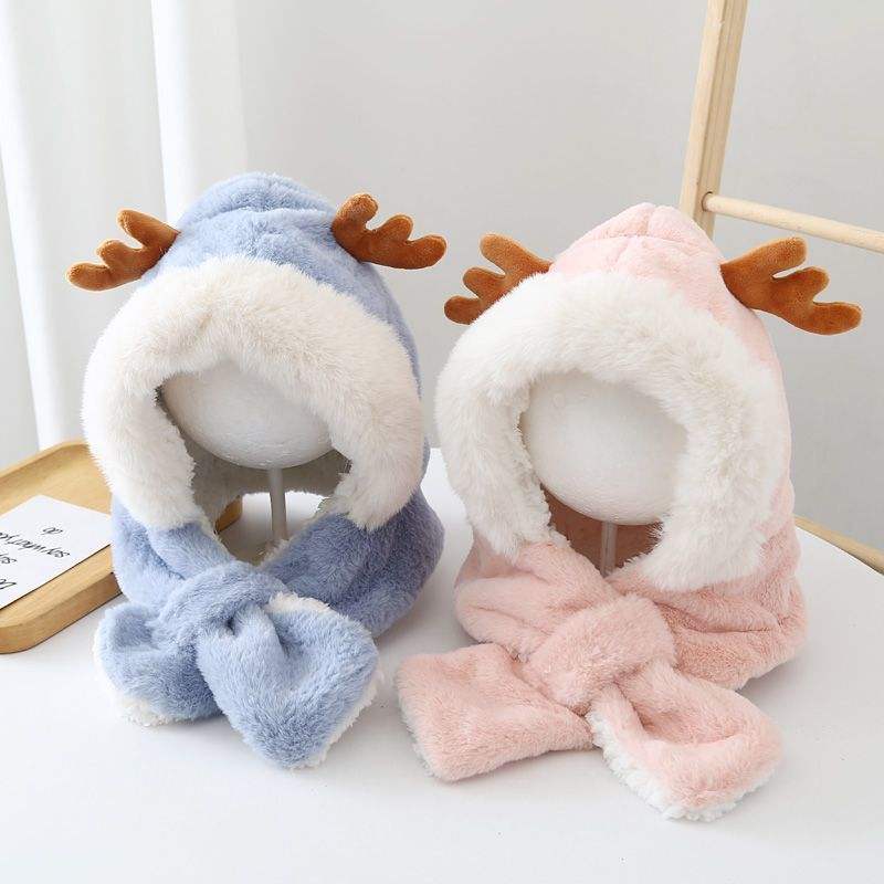 2024 New Fashion Style High Quality Warm Fur Shawl Children Winter
