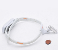 Lampe frontale médicale sans fil à LED MT MEDICAL pour chirurgie nasale ORL, alimentation électrique pour salle d'opération chirurgicale