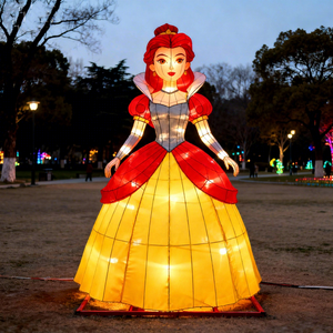 Lanterne chinoise Zigong imperméable pour l'extérieur, lanterne de la princesse <span class=keywords><strong>Cendrillon</strong></span>, lanterne de citrouille d'Halloween pour la décoration d'événements festifs - Product Image 3