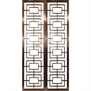 EX358 Modern Foldable Multi-Functional Custom Interior <b>Decorative</b> Room Privacy Divider Partition Metal Separator Indoor <b>Screens</b> - Product Image 4