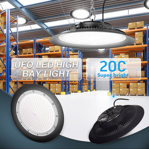 Projecteur UFO Industriel Haute Performance 100W 150W 200W, Éclairage Robuste en Aluminium pour Entrepôts, Stades et Garages, Étanchéité IP65, Luminosité Élevée - Product Image 2