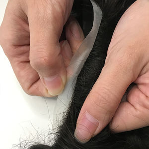 Hotsale Base Toupetje Mannen Natuurlijke Zwarte Simuleren Haarstukje Haar Vervangend Systeem Mannelijke 100% Menselijk Haar Pruik Homme Haar Prothese - Product Image 5