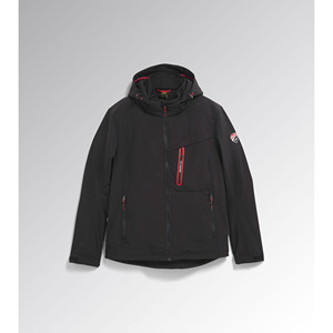 Ducati Softshell Jacket Casual Loose Fit Water Resistant Windproof Zipper Closure Stand Collar Made Polyester-Filled Polyester - Product Image 1