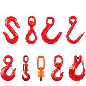 Mỹ 320A 1T Claw Lấy Nâng Móc 2 Tấn Ống Thép Móc Mắt Với Thiết Kế Xoay Cho Cần Cẩu - Product Image 2