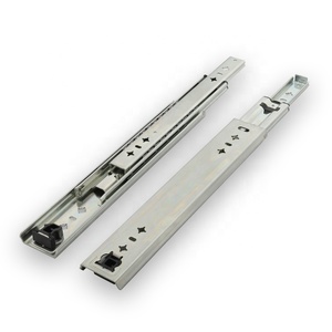 Runners Bóng Mang Khóa Mở Rộng Đầy Đủ 100kgs Nạp 3 Gấp Đường Sắt 1000Mm <span class=keywords><strong>Heavy</strong></span> Duty Ngăn Kéo Trượt - Product Image 2