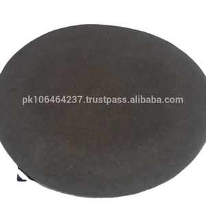 หมวกเบเร่ต์ขน100% ขนาดใหญ่สไตล์อังกฤษและฝรั่งเศสพิมพ์ลายฤดูหนาวฤดูใบไม้ร่วง - Product Image 4