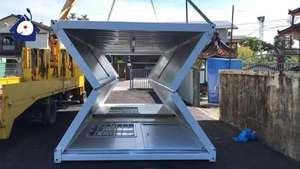 Casa Modular Móvil Marco Prefabricado Casa Pequeña 20 pies 40 pies Paquete Plano Oficina Contenedor Para La Venta - Product Image 5