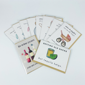 Tùy chỉnh in từ Quà Tặng Thiệp chúc mừng thẻ giấy với Kraft phong bì cho sinh nhật Tạ Ơn giáng sinh - Product Image 5