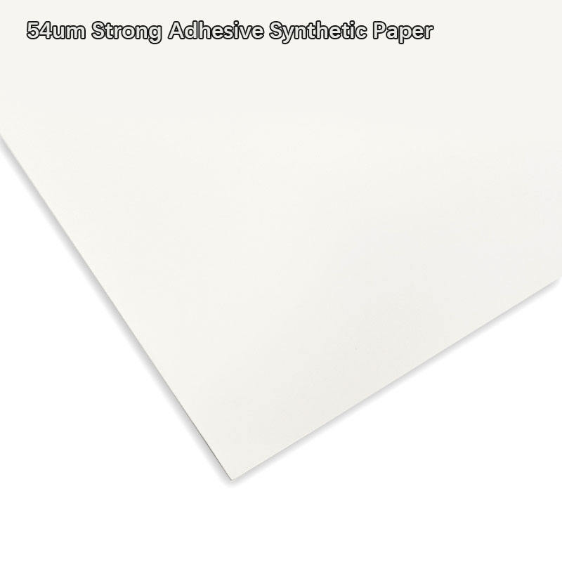 54um Strong Adhesive Synthetic Paper