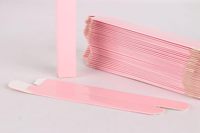 Emballage recyclable en papier couché long et étroit en gros d'usine Boîte de parfum de rouge à lèvres brillant à lèvres