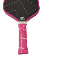 Raket Pickleball Produk Pabrik, Disetujui USAPA, Permukaan Serat Kevlar, Desain Thermoformed Putaran Tinggi, Inti EPP, Gagang Memanjang