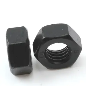 GB6170 DIN934 High Strength Carbon Steel Hex Hexagonal Nut Grade 8.8/10.8/12.9 Screw Nut