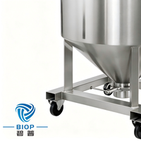Réservoir de nitrogène liquide IBC 1000L en acier inoxydable 304 et acier au carbone, conteneur à pression, écologique, haute performance énergétique