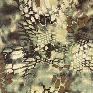 Dệt Ripstop Polyester/Bông tùy chỉnh in vải ngoài trời đồng phục <span class=keywords><strong>Python</strong></span> mô hình tổ ong ngụy trang sản xuất vải - Product Image 2