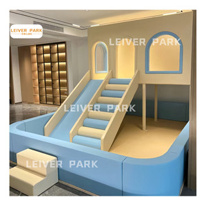 กระดานลื่นสำหรับเด็กพร้อมลูกบอลสำหรับเล่นในร่มอุปกรณ์สนามเด็กเล่นสำหรับสถานรับเลี้ยงเด็กร้านกาแฟ - Product Image 3