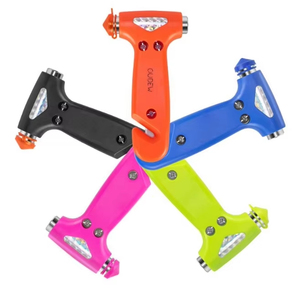 Martillo de escape de emergencia automático portátil 2 en 1 <span class=keywords><strong>Kit</strong></span> de herramientas para romper ventanas de seguridad multifuncional - Product Image 1