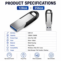 Ofis Bilgisayarı Dizüstü Bilgisayar USB Bellek SanDisk Ultra USB 3.0 128GB 256GB 130MB/s Belge Dosya Depolama Kullanımı İçin Orijinal Kanal Stoğu