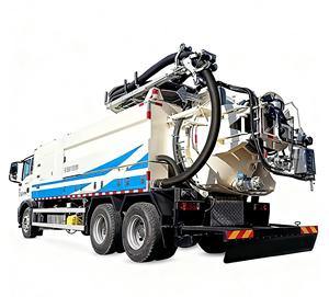 Euro3 26000 Liters 26Tons 6X4 <b>Vacuum</b> Truck Sewage Suction - Anti-Stick for Bean Product Factories - Product Image 3