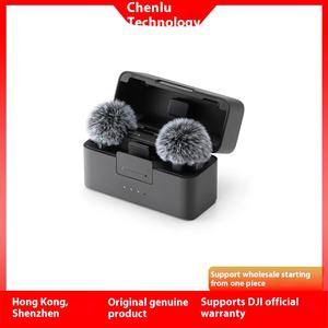 Мини-микрофон Dajiang DJI, беспроводной микрофон с двумя зажимами, соединитель типа <span class=keywords><strong>C</strong></span> для прямого интервью - Product Image 2