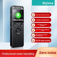 Enregistreur vocal portable de haute qualité à très longue autonomie, réduction de bruit professionnelle HD, écran couleur, WAV USB 2.0
