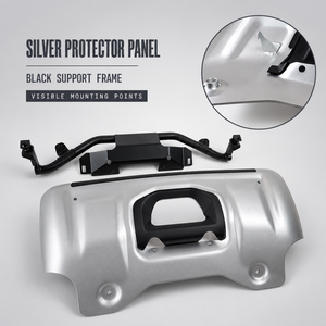 Protector Inferior Delantero para Auto, Protector de Parachoques, Placas Protectoras Originales Plateadas para <span class=keywords><strong>Defender</strong></span> 2020, Accesorios - Product Image 3