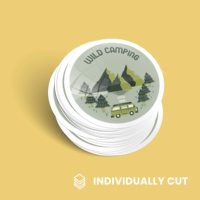 Autocollant adhésif en papier imperméable avec logo personnalisé, service rapide 7*24h et délai de livraison de 3 à 7 jours pour les cadeaux et l'artisanat
