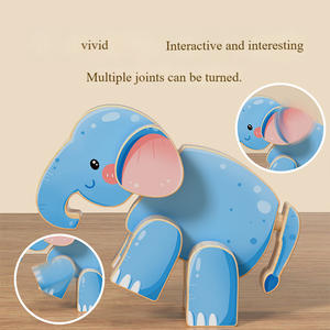 Развивающие 3D-конструкторы из каучукового дерева: безопасные, интерактивные и экологичные игрушки для малышей - Product Image 4