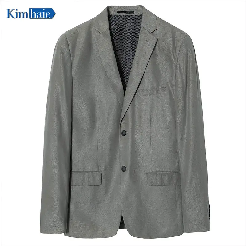 Ready to ship retail wholesale best selling Men's grey jacket Italy casual blazer big size formal suit