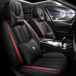 Cojín de asiento Universal con dibujos animados, malla de cuero, todo incluido, para las cuatro estaciones, 21 - Product Image 4