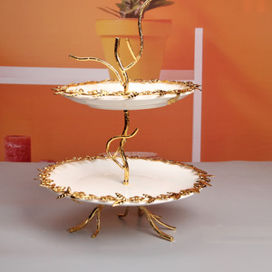 Đĩa Đựng Trà Gia Dụng Bằng Gốm Kiểu Bắc Âu Đĩa Đựng Kẹo Trái Cây Tráng Miệng, Đĩa Trang Trí Bằng Gốm Đĩa Trưng Bày - Product Image 2