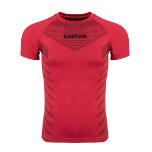 Saldi Estivi 2025: Maglietta da Uomo Traspirante Anti-Eritema Manica Corta ad Alta Elasticità per Fitness e Sport a Compressione - Product Image 2