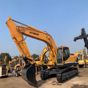 Excavatrice Hyundai 305LC d'occasion de haute qualité, 30 tonnes, hydraulique, sur chenilles, pour la construction - Product Image 2