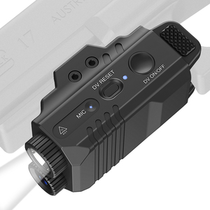 Nouvelle lampe de sécurité 420 lumens réglable et étanche avec caméra HD1080P intégrée, lampe torche tactique rechargeable avec modes stroboscopique/momentané - Product Image 5