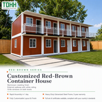 TDHH Modulares Containerhaus für Bauarbeiter-Wohnheime, Arbeitercamps, Personalunterkünfte, Bergbaustandort-Unterkünfte
