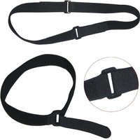 Sangle de fixation élastique personnalisée, flexible, auto-agrippante, résistante à la chaleur, écologique, avec boucle auto-agrippante pour câbles