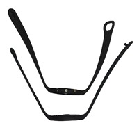 Montre de rappel de choc électrique en caoutchouc souple bicolore et plastique dur Bracelet de poignet Coque inférieure Ensemble de coque moulée par injection