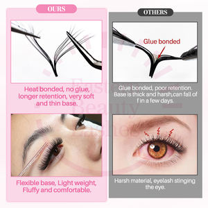 Tùy Chỉnh Đặc Sản Pro Thực hiện Lash Curls J L M B Curl Premade Người hâm mộ M L Curl Lash Khay Promade Lông Mi - Product Image 2