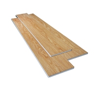 100% Carreaux de vinyle de sol en plastique rustique imperméable SPC Parquet pour salle de bain à domicile