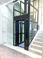 400KG Residential Mini Home Elevator Lift für 2-4 Personen Kleines Hebezeug für Häuser