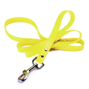 Adjustable easy-to-clean pet leash for dog products Pet Lead Waterproof PVC Dog Leash