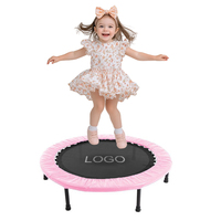 Fábrica Profesional de Trampolines, Mini Trampolín Redondo de Fitness de 29/32/36/38/40/44/45/48/50/54/55/60 Pulgadas para Niños y Adultos