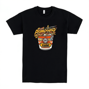 T-shirt Pampling 20 Years Of Cookin, abbigliamento promozionale unisex nero - Product Image 2