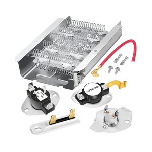 Actualización de elemento calefactor de secadora Whirlpool W10724237 para Maytag Centennial Medc215ew1 70 80 Series modelo 110 piezas de secadora de ropa - Product Image 1