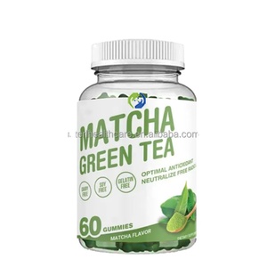 Extrait de thé vert matcha OEM Compléments alimentaires gommeux Gommes bio au thé vert matcha prise de poids - Product Image 1