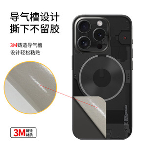 สติกเกอร์ป้องกันฟิล์มหลังสำหรับ Apple iPhone 17 PRO MAX แบบเต็มจอสำหรับสัตว์เลี้ยง - Product Image 1